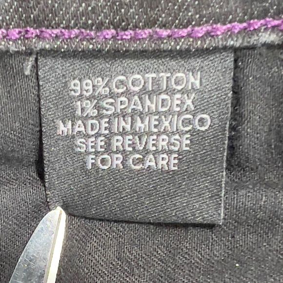 RSQ Vancouver Slim Slouch Jeans 34x32 Charcoal Grey Stretch Great Condition - Picture 15 of 16